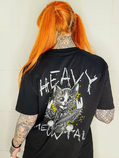 'Heavy Meowtal' Premium Tee